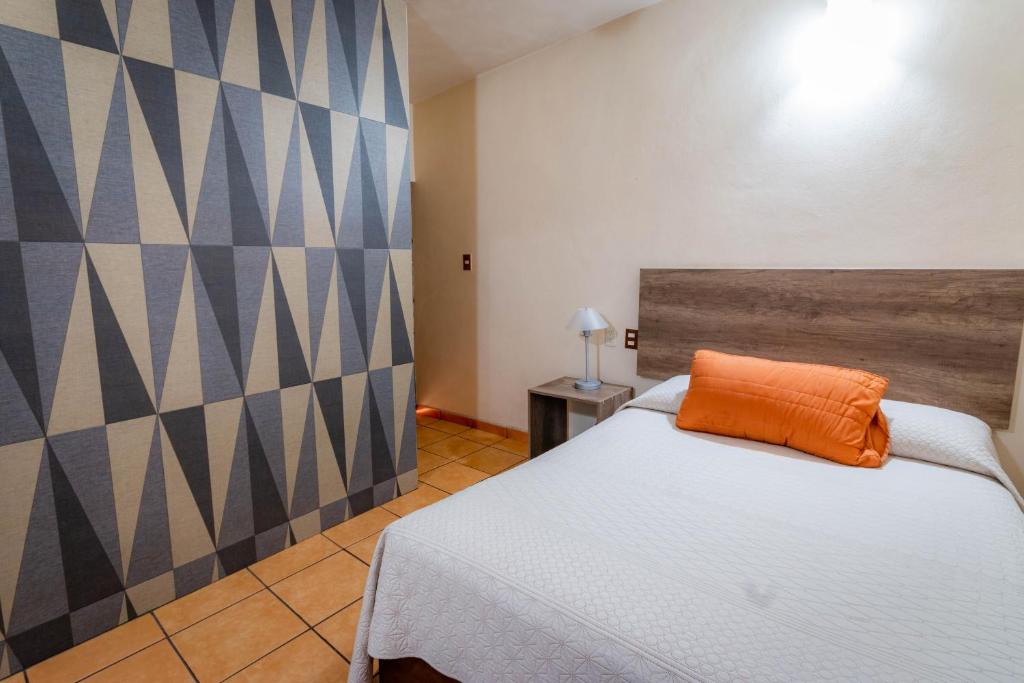 Standard Double Room with one full bed at Hotel Estefania